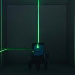 Niveau laser sur batterie 5 points - IP54 (1)