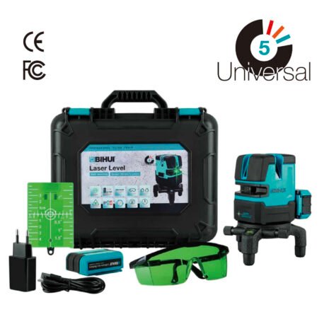 Niveau laser sur batterie 5 points - IP54 (1) Niveau laser sur batterie 5 points - IP54 (1)