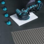 batteuse à ventouse vibrante sur batterie - 6 vitesses