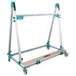 Chevalet pour double encollage sur roulettes – Grands formats