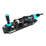 Système de coupe d'angle à 45° avec meuleuse d'angle filaire