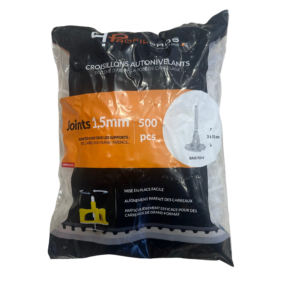 Visse autonivelante 1,5 mm croisillons - 500 pièces